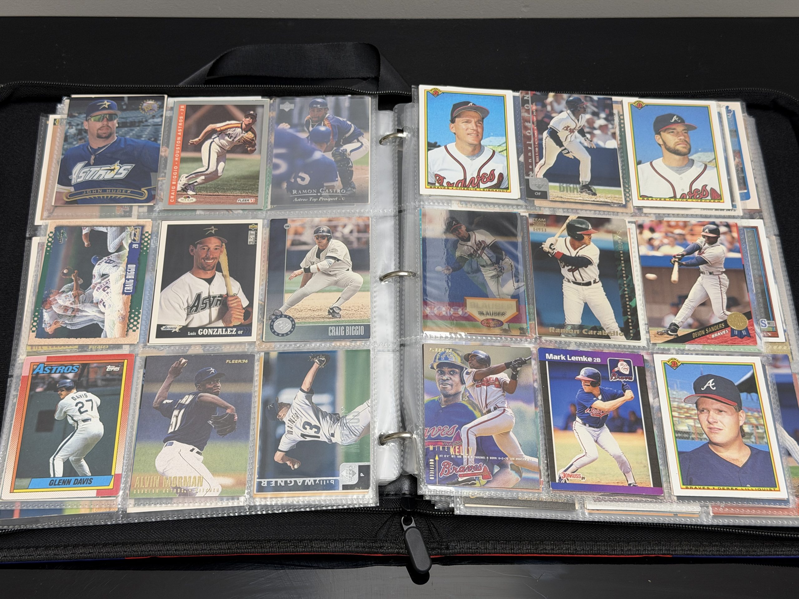 Vintage 1980s-1990s Sports Card Collection – 4 Full Binders - Image 3