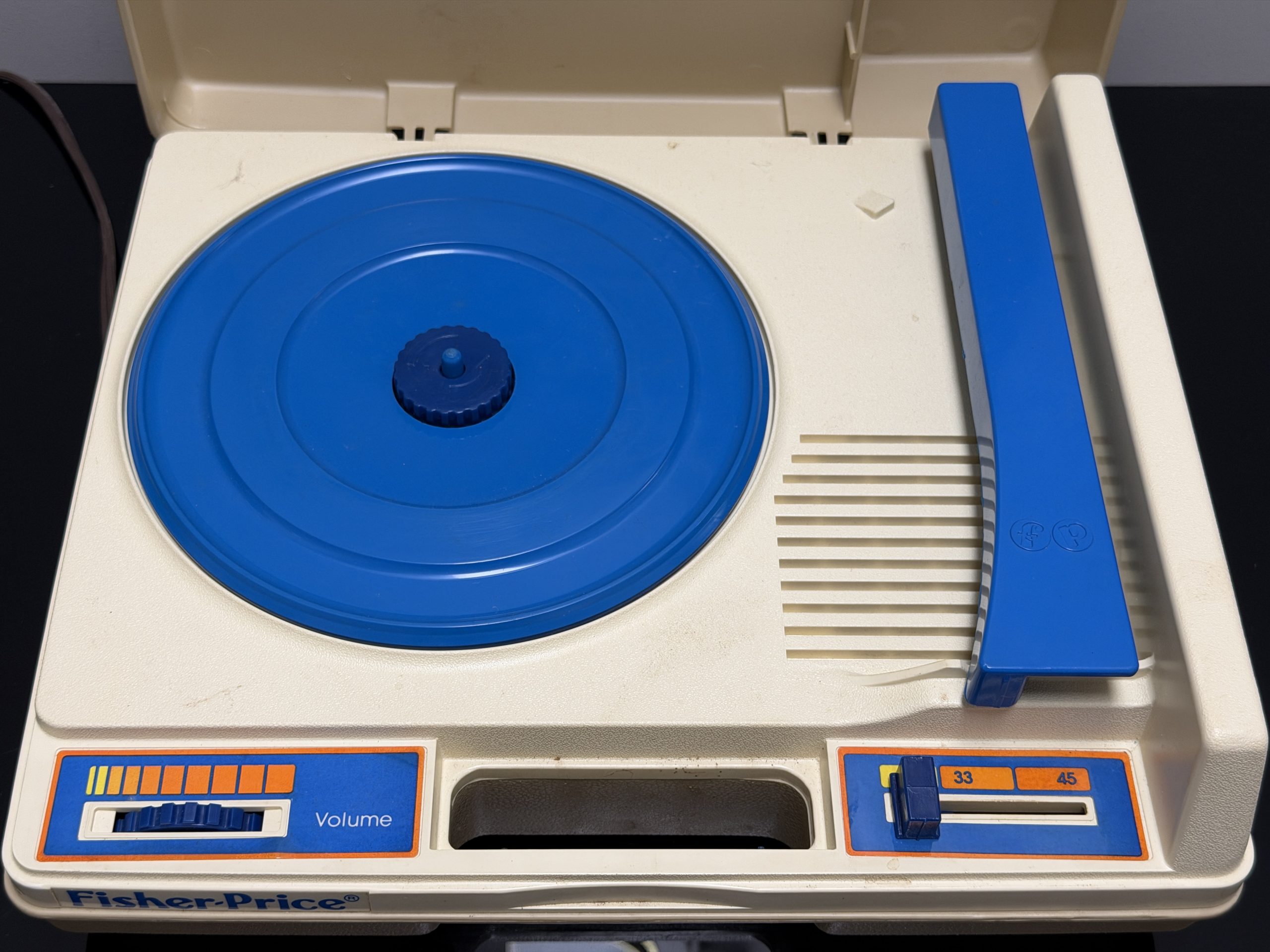 Vintage 1978 Fisher-Price Model 825 Electric Phonograph Record Player