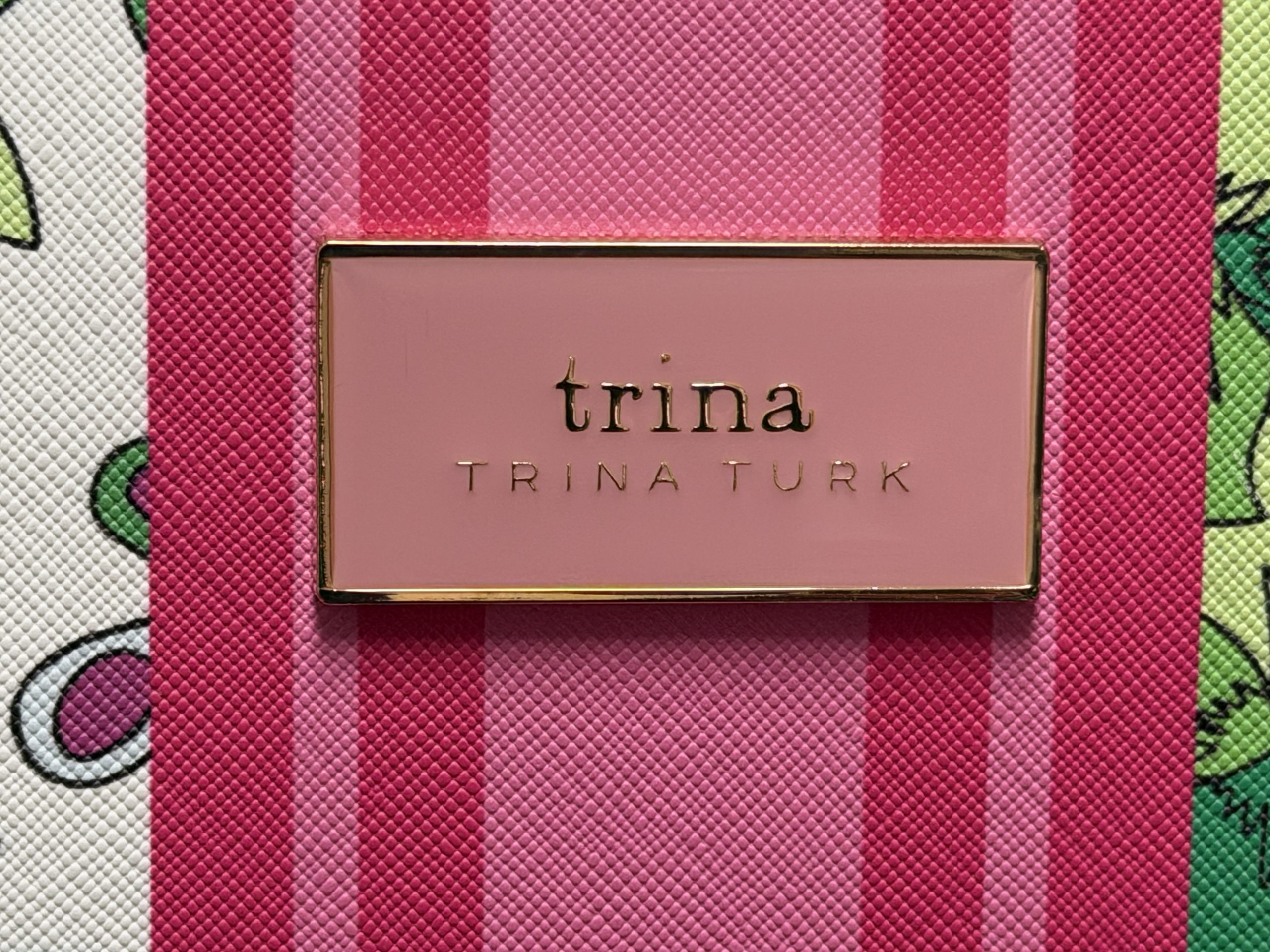 Trina Turk Vibrant Butterfly & Floral Print Tote Bag / Crossbody - Image 2